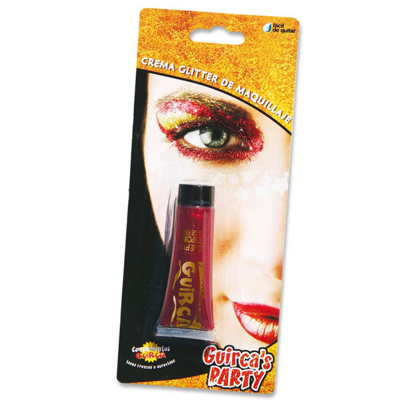 Tubo Glitter Rojo