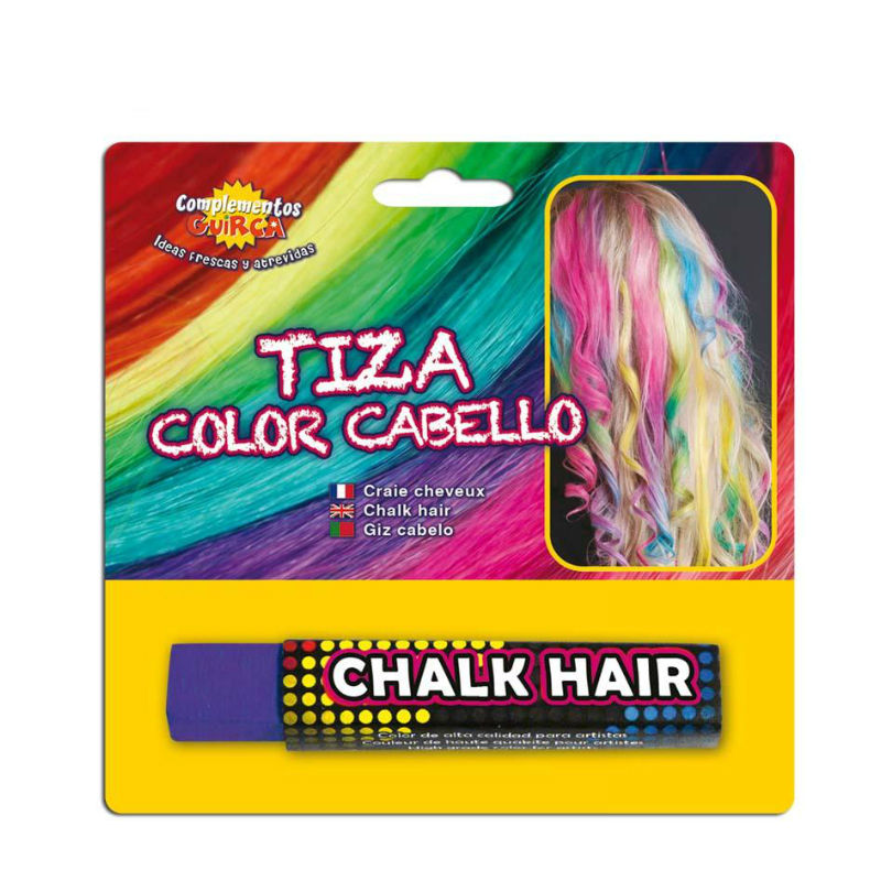 Tiza color para el Pelo Lila