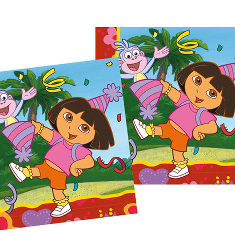 Servilletas de Dora la Exploradora de 33 cm