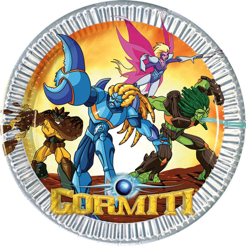 Platos de Gormiti de 23 cm