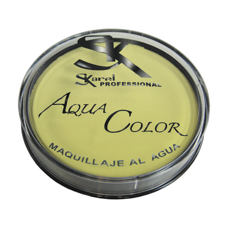 Maquillaje Aquacolor dorado