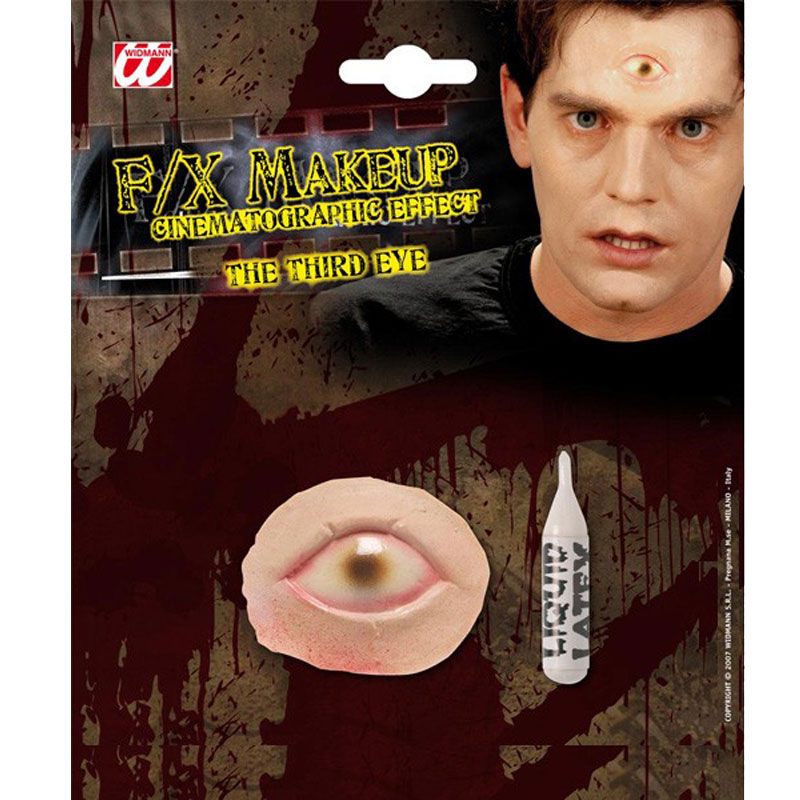 Efecto de ojo frente Halloween