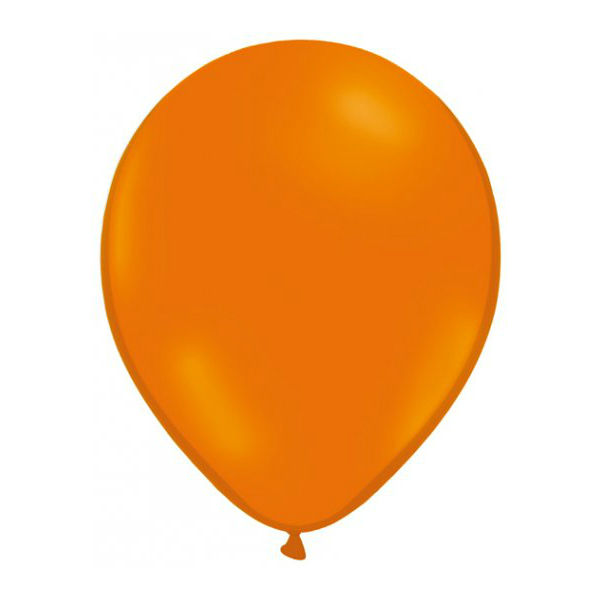 Bolsa 50 Globos Naranja helio