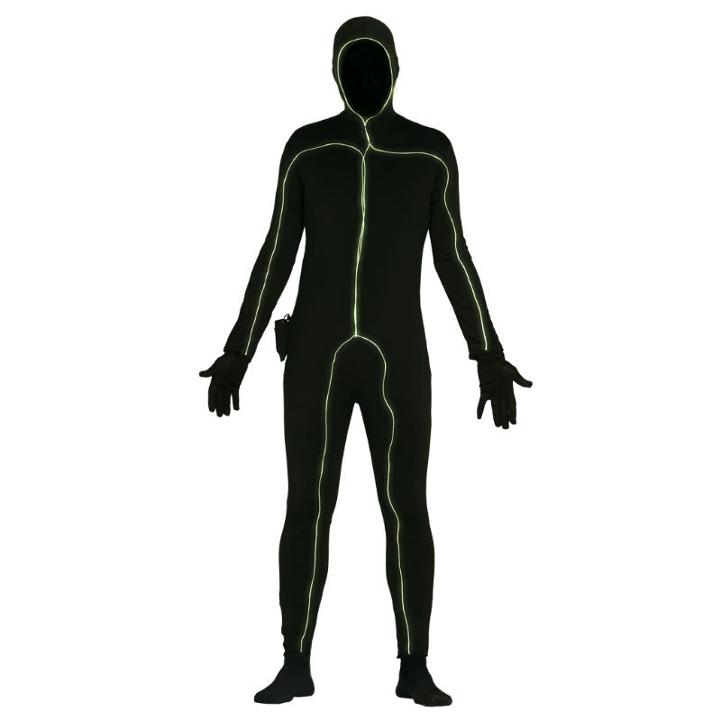 Disfraz de Sombra con Luz Hombre adulto