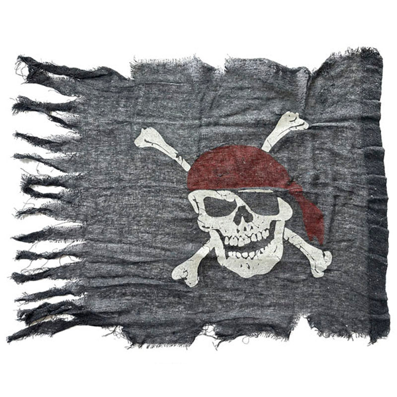 Bandera Pirata con jirones