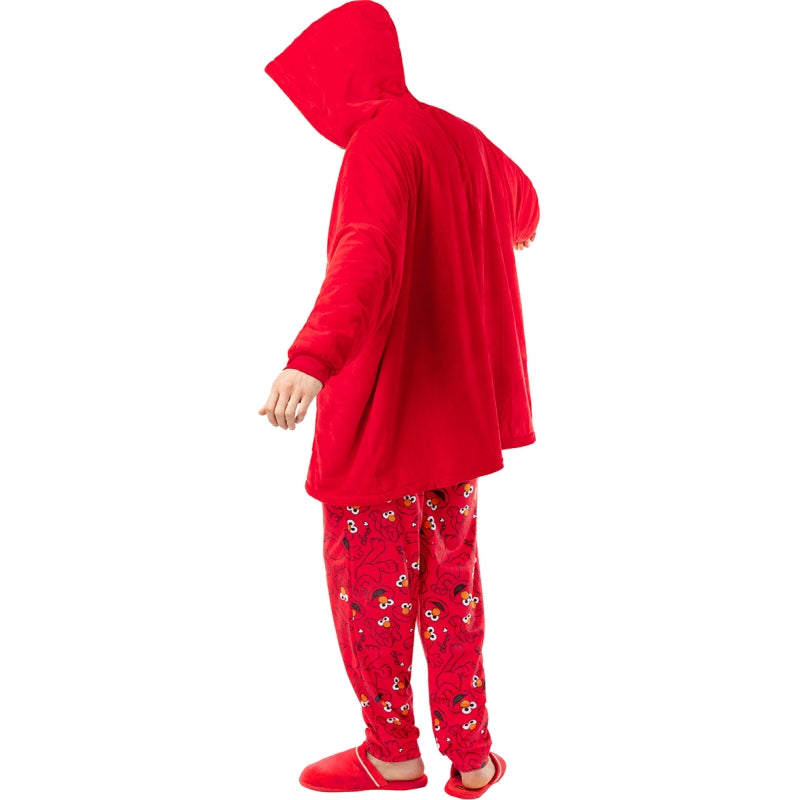 Bata de Elmo para adulto - Barrio Sésamo Perfil