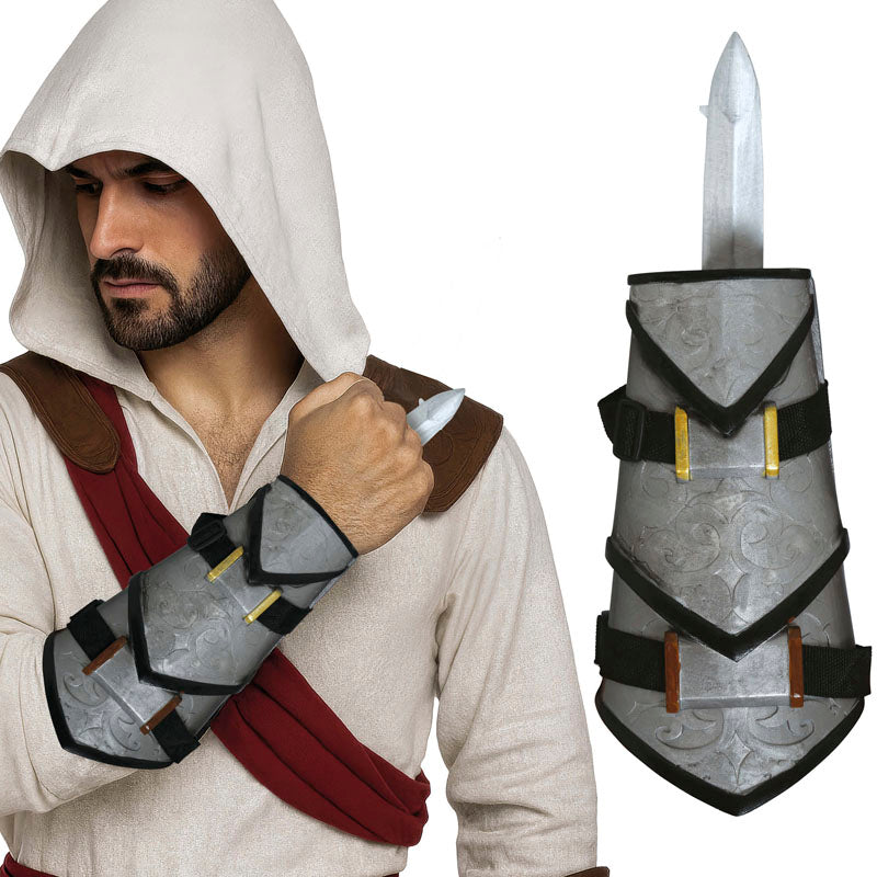 Brazalete con puñal retráctil ninja