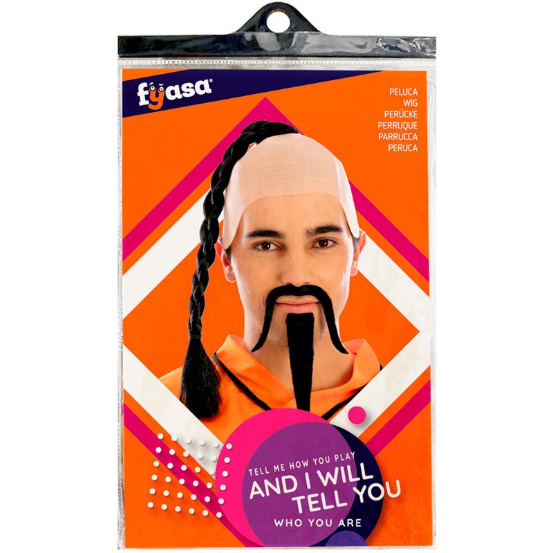 Calva Shaolin con trenza Packaging