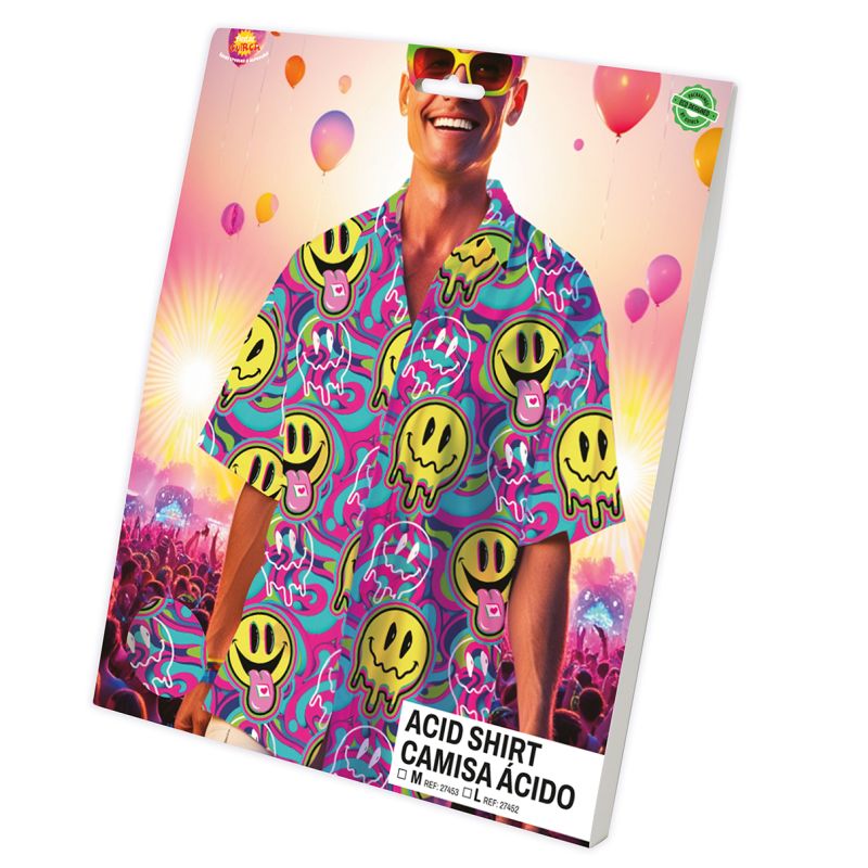 Camisa Acid para hombre Packaging