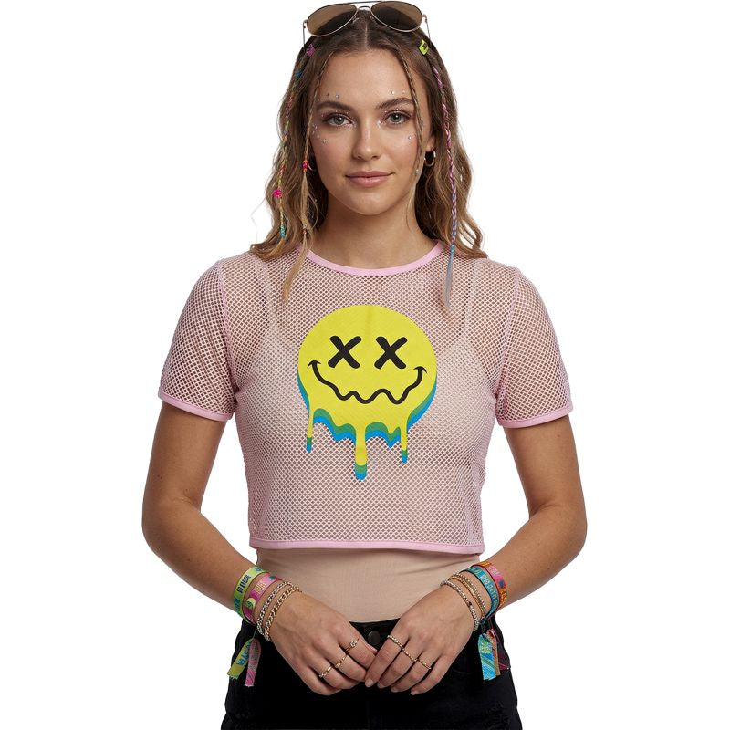 Camiseta Rejilla Acid para mujer Bis
