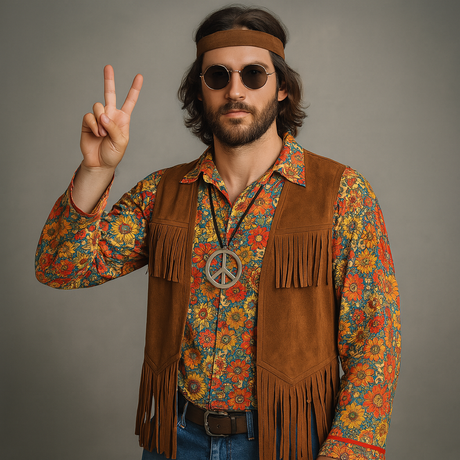 Disfraces Hippies para hombre