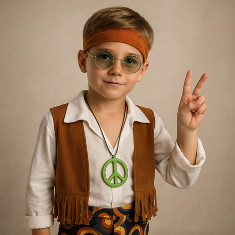 Disfraces Hippies para niño