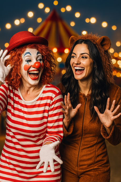 Disfraces Payasas y el circo para mujer
