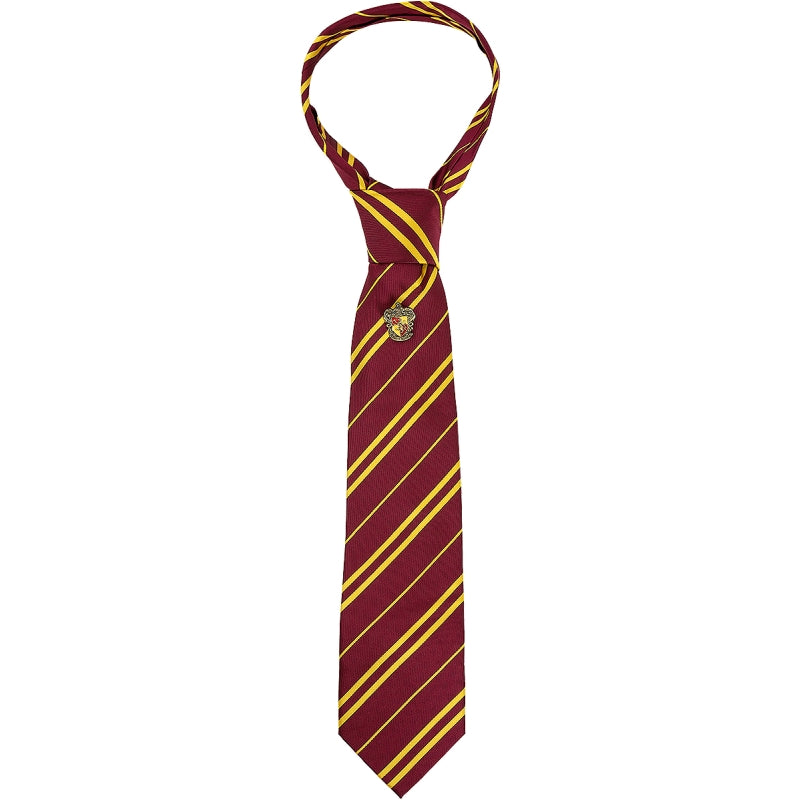 Corbata de Gryffindor con pin Harry Potter Bis