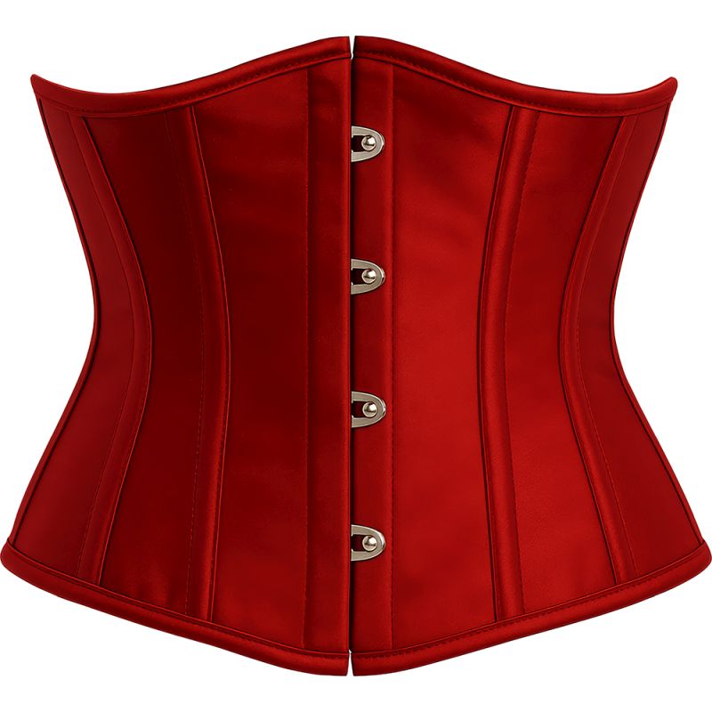 Corset Bajo Pecho Rojo para mujer Detalle