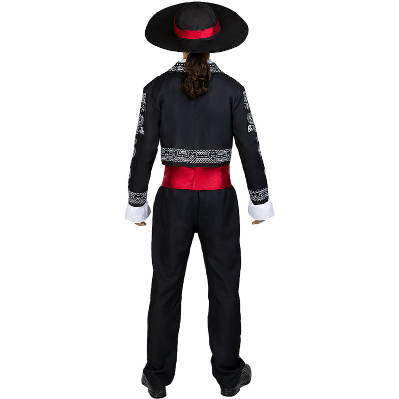 Disfraz de Catrín Día de los Muertos para hombre