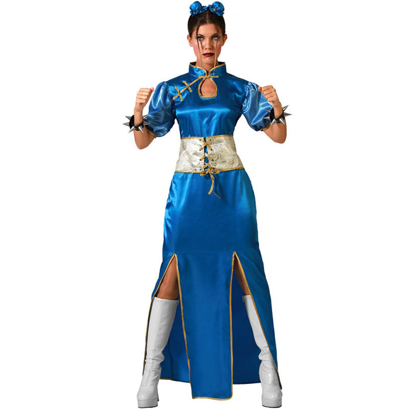 Disfraz de Chun-Li de Street Fighter para mujer