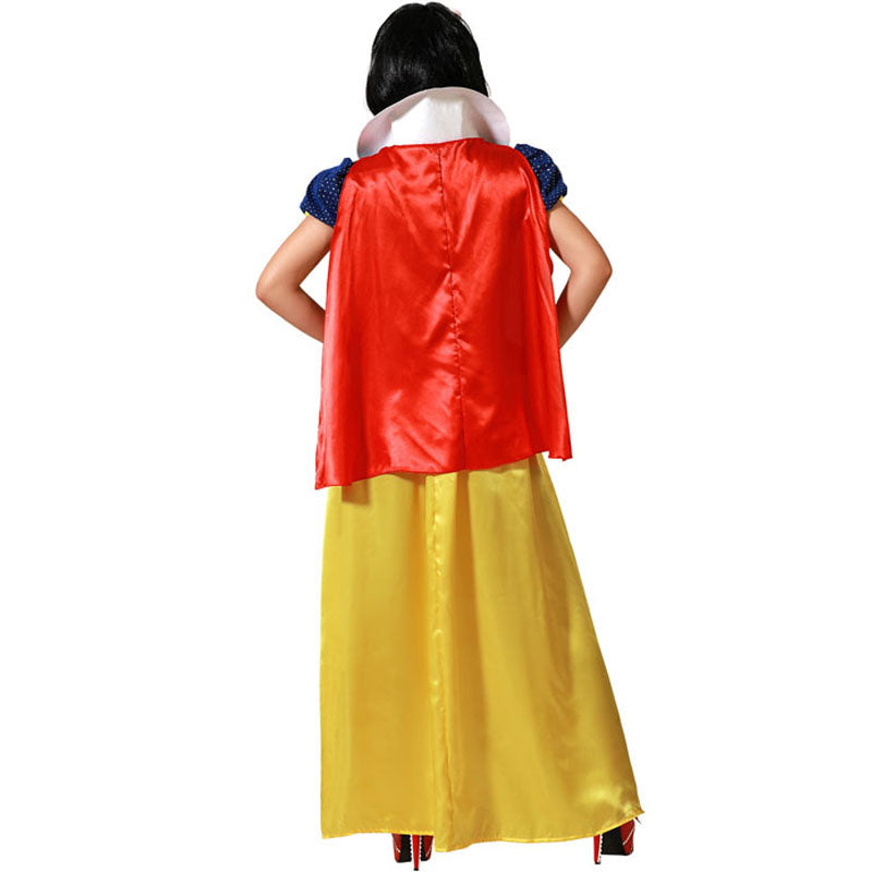 Disfraz de Princesa del cuento de Blancanieves para mujer Espalda