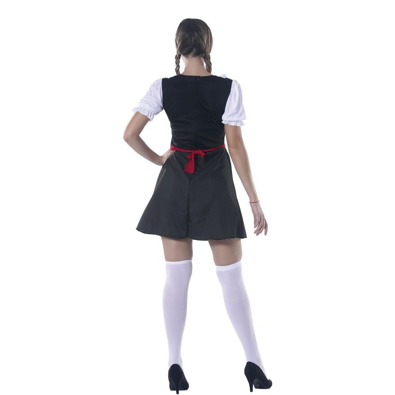 Disfraz de Bávara para mujer Espalda
