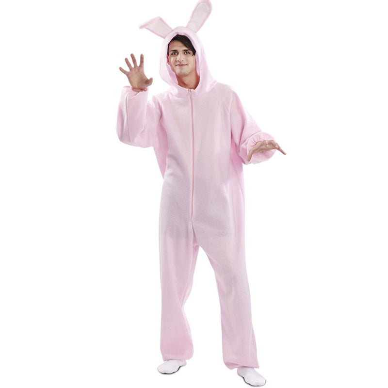 Disfraz de Conejo Rosa de Cuento adulto unisex Hombre