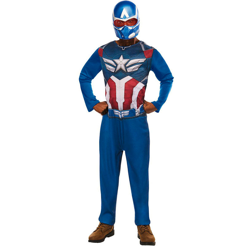 Disfraz de Capitán América BNW classic para hombre