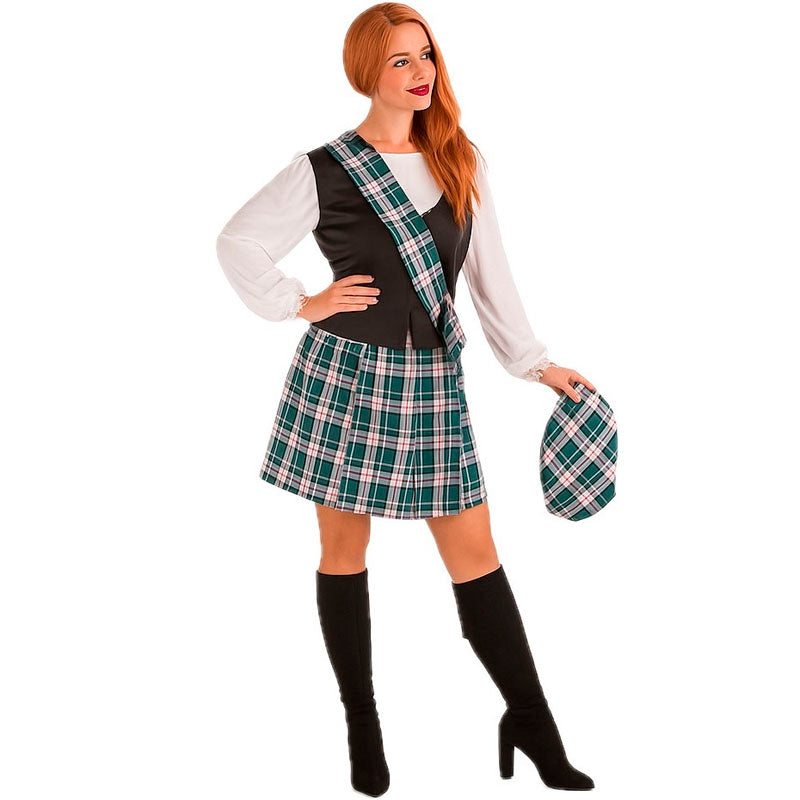 Disfraz de Escocesa Celta para mujer
