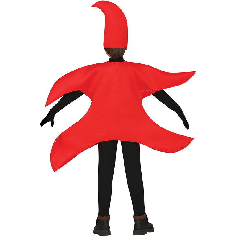 Disfraz de Estrella de mar roja infantil Espalda