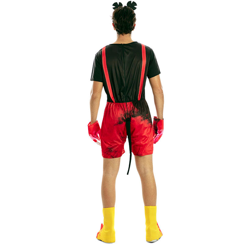 Disfraz de Mickey Mouse zombie para hombre Espalda