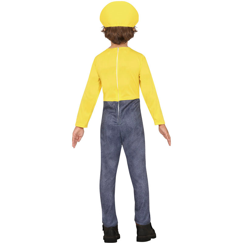 Disfraz de Minion Stuart infantil espalda