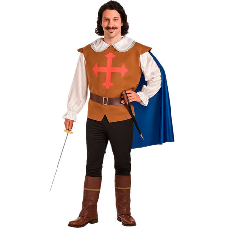 Disfraz de Mosquetero Dartañan para hombre