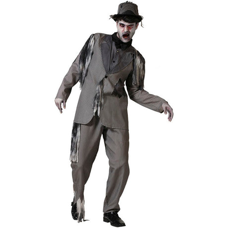 Disfraz de Novio Fantasma gris para hombre