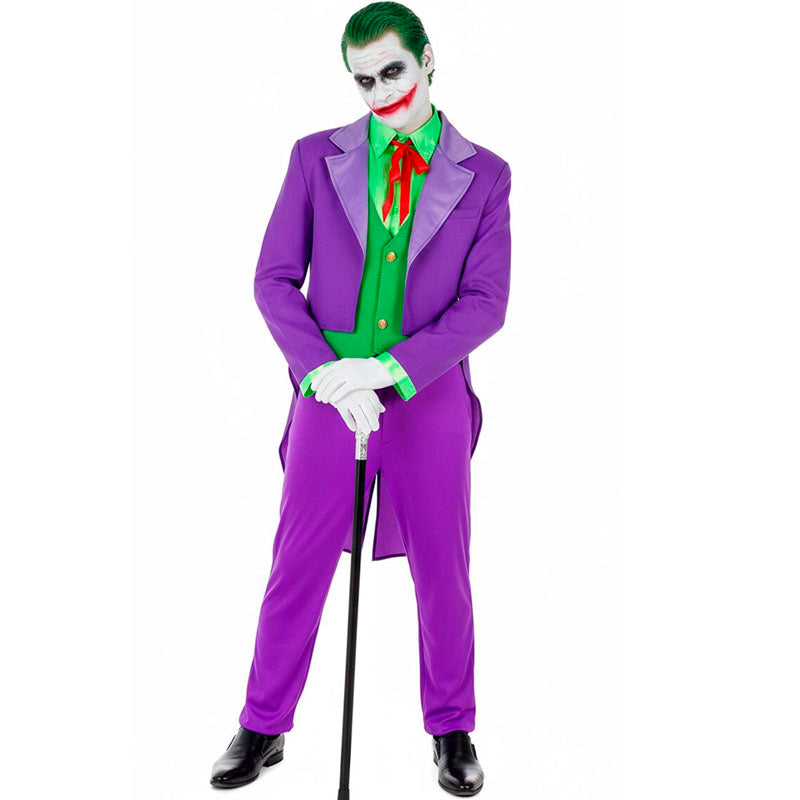 Disfraz de Payaso Alocado Supervillano para hombre