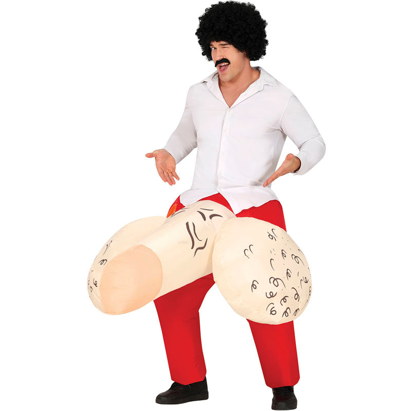 Disfraz de Pene gigante hinchable para hombre