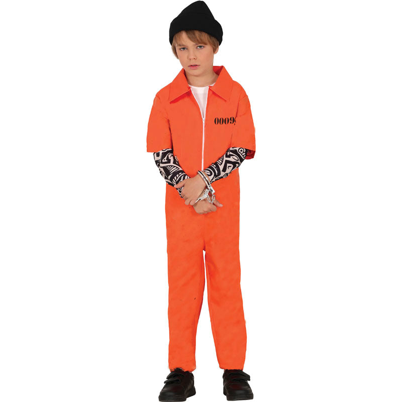 Disfraz Preso De Niños - Maquina De Disfraces