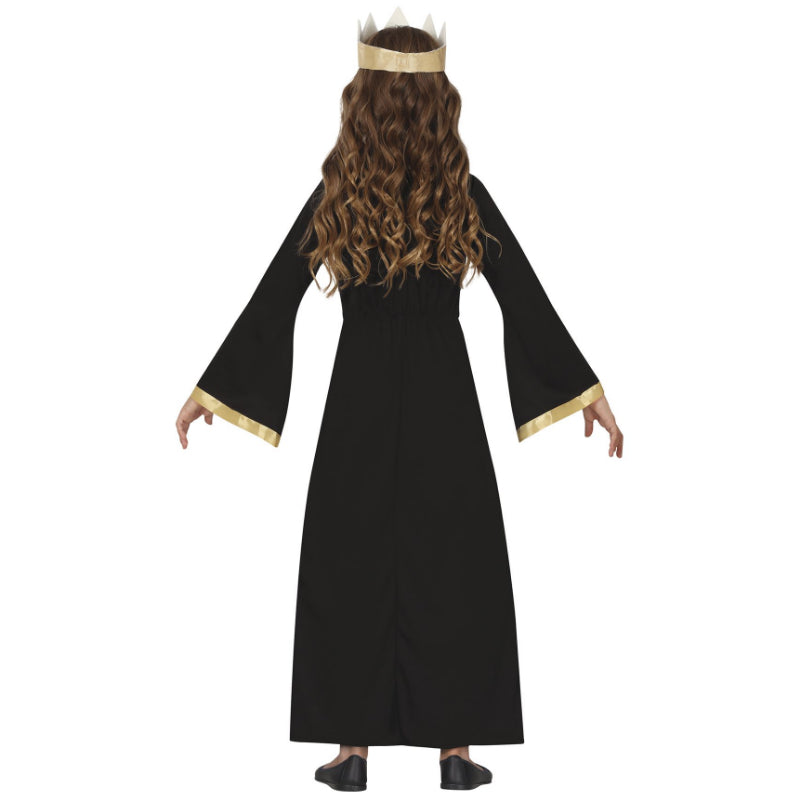 Disfraz de Reina Malvada Grimhilde para niña Espalda