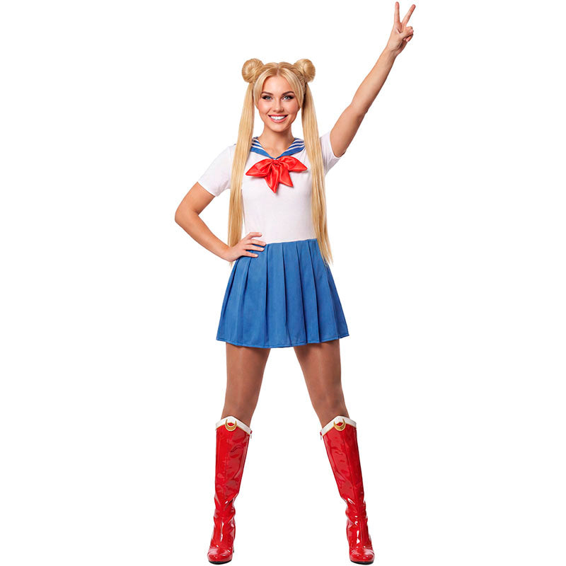 Disfraz de Sailor Moon Usagi Tsukino para mujer perfil