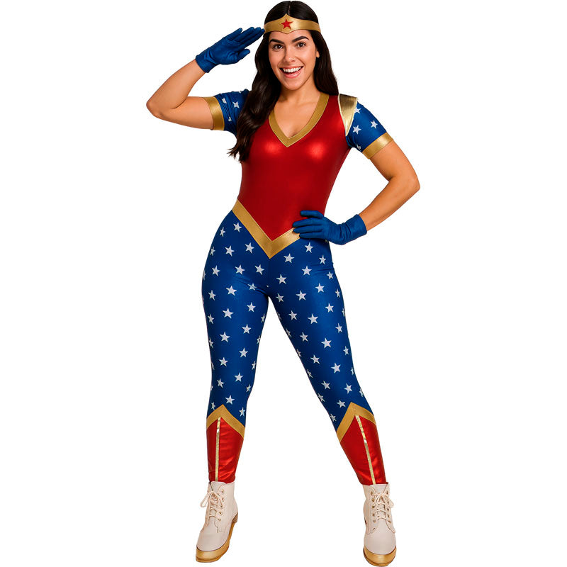 Disfraz de Superheroína Wonder Woman para mujer