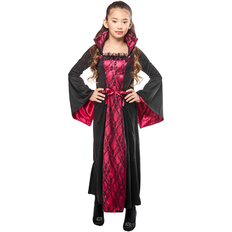 Disfraz de Vampiresa Belladonna para niña