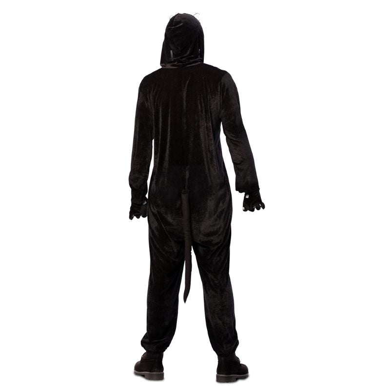 Disfraz de Gato Negro Salem adulto unisex Espalda