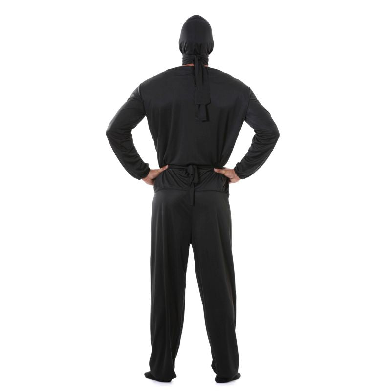 Disfraz de Luchador Ninja para hombre Espalda