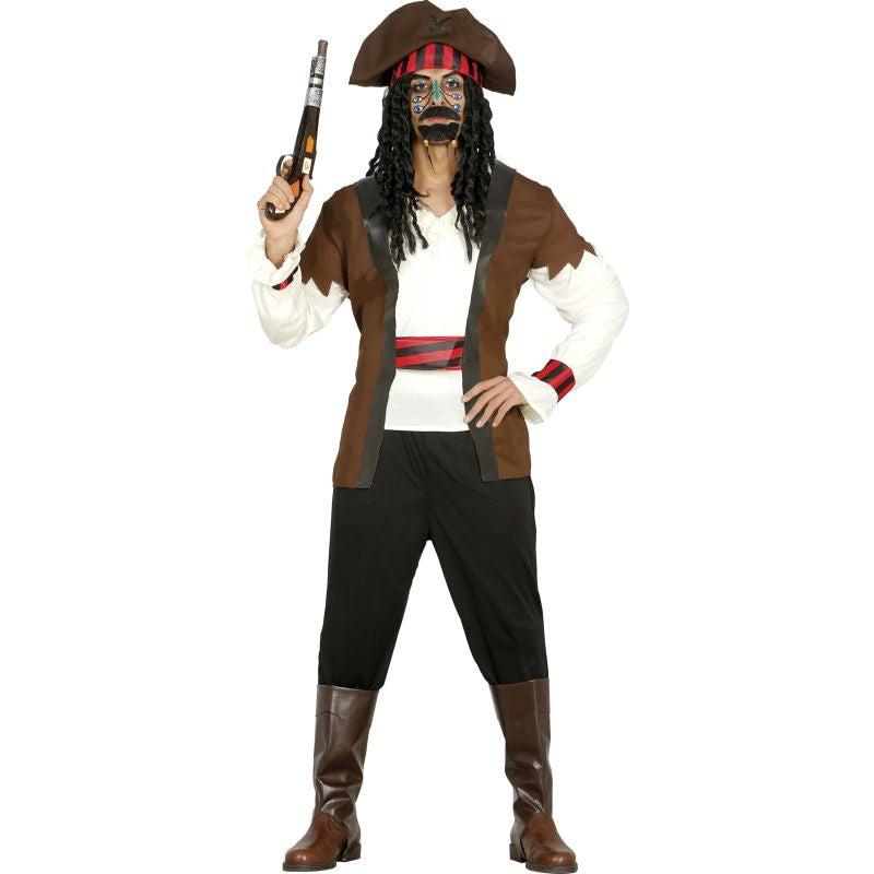 Disfraz de Pirata Siete Mares para hombre