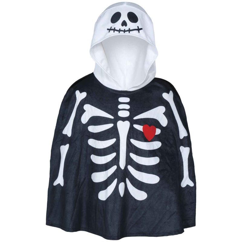 Disfraz de Poncho Skellington para bebé Bis