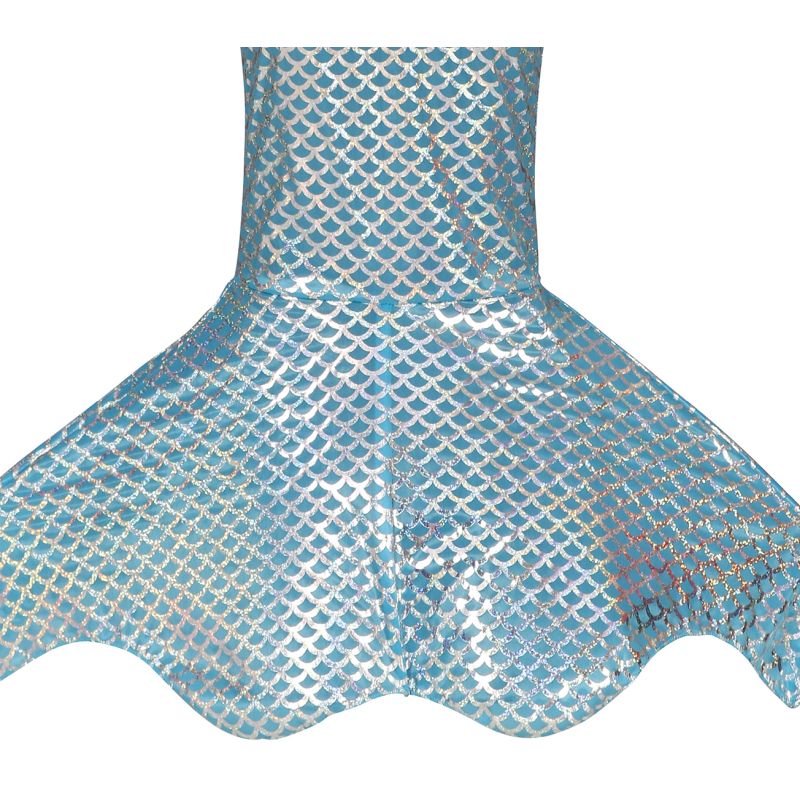 Disfraz de Sirena Azul Fantasía para niña Detalle Bis