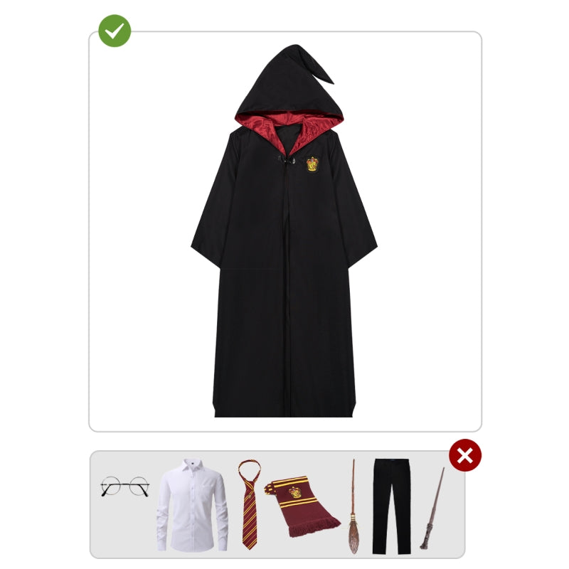 Disfraz Harry Potter para adulto - Gryffindor Contenido
