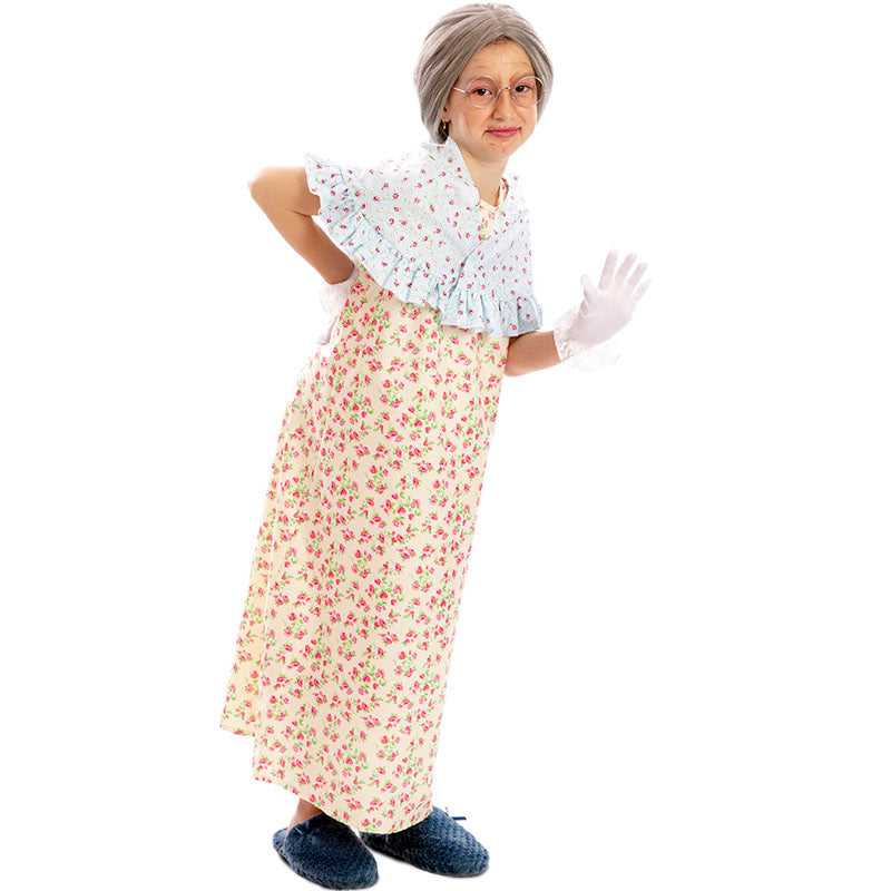 Disfraz de Anciana para niña
