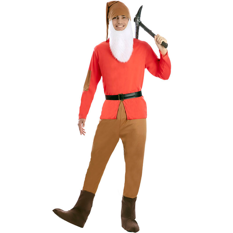 Disfraz de Enanito Ay Ho del cuento de Blancanieves para hombre