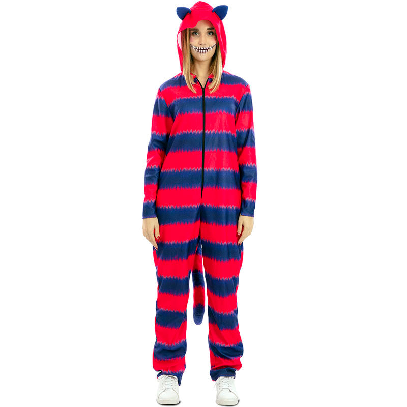 Disfraz de Gato del cuento de Alicia adulto unisex