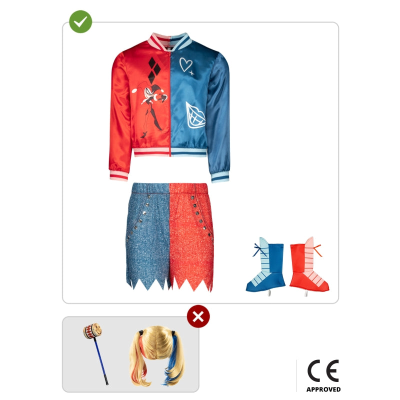 Disfraz de Harley Quinn para niña Contenido