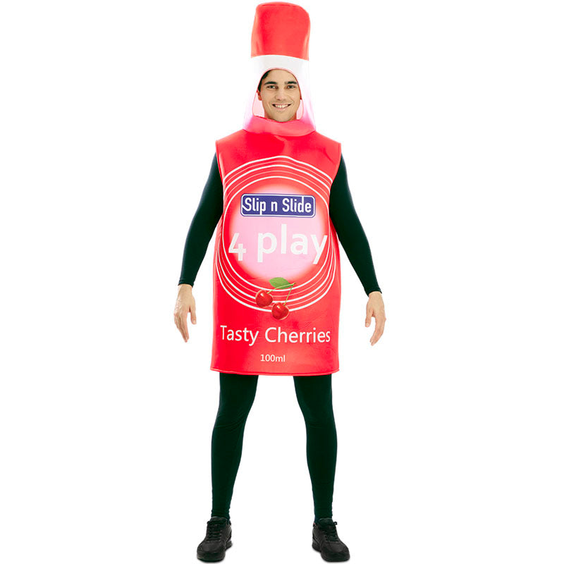 Disfraz de Lubricante sabor cereza adulto unisex