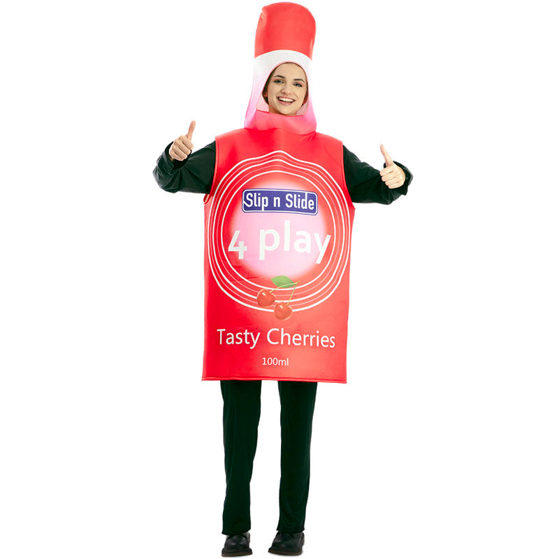Disfraz de Lubricante sabor cereza adulto unisex Mujer
